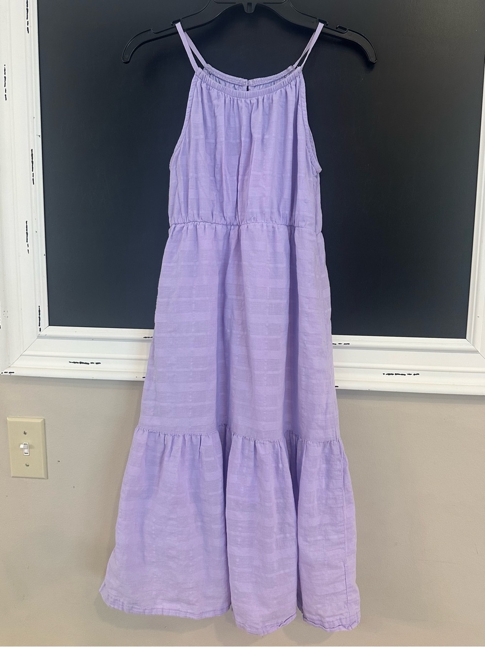 wonder nation Lavender Tiered Maxi Dress